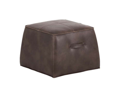 Sunpan - 5West Aspen Ottoman - Havana Dark Brown - 102831 veiw 1