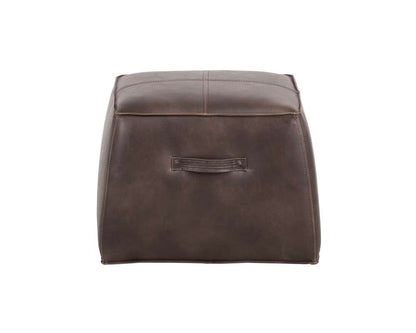 Sunpan - 5West Aspen Ottoman - Havana Dark Brown - 102831 veiw 2