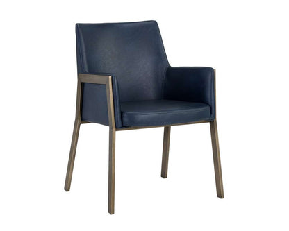 Sunpan - Ikon Bernadette Dining Armchair - Bravo Admiral - 105285 veiw 1