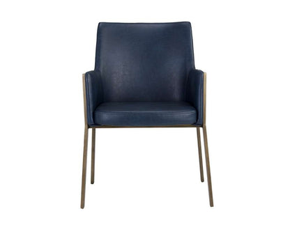 Sunpan - Ikon Bernadette Dining Armchair - Bravo Admiral - 105285 veiw 2