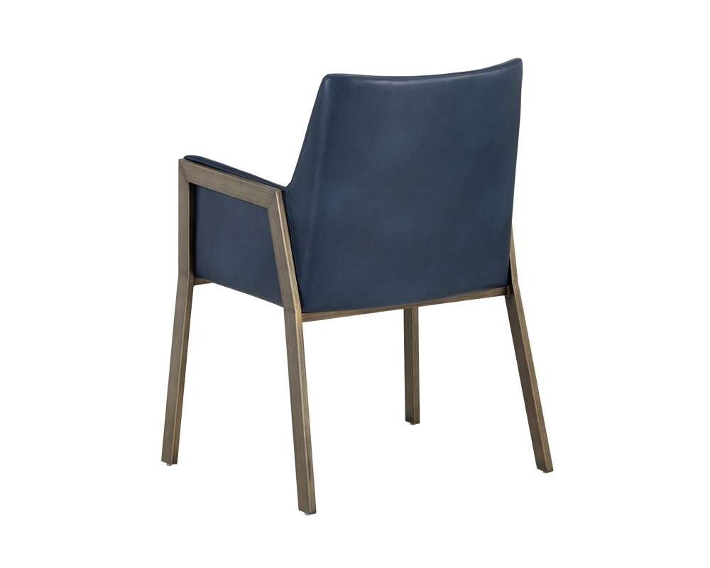 Sunpan - Ikon Bernadette Dining Armchair - Bravo Admiral - 105285 veiw 4