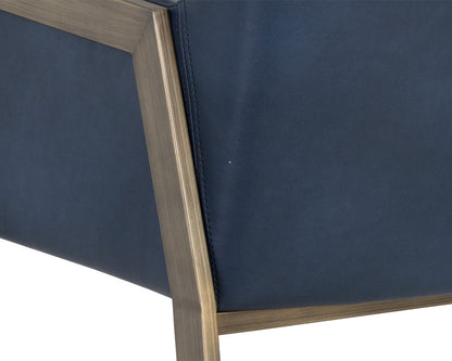 Sunpan - Ikon Bernadette Dining Armchair - Bravo Admiral - 105285 view 7