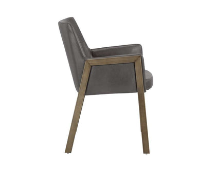 Sunpan - Ikon Bernadette Dining Armchair - Kendall Grey - 103154 veiw 3