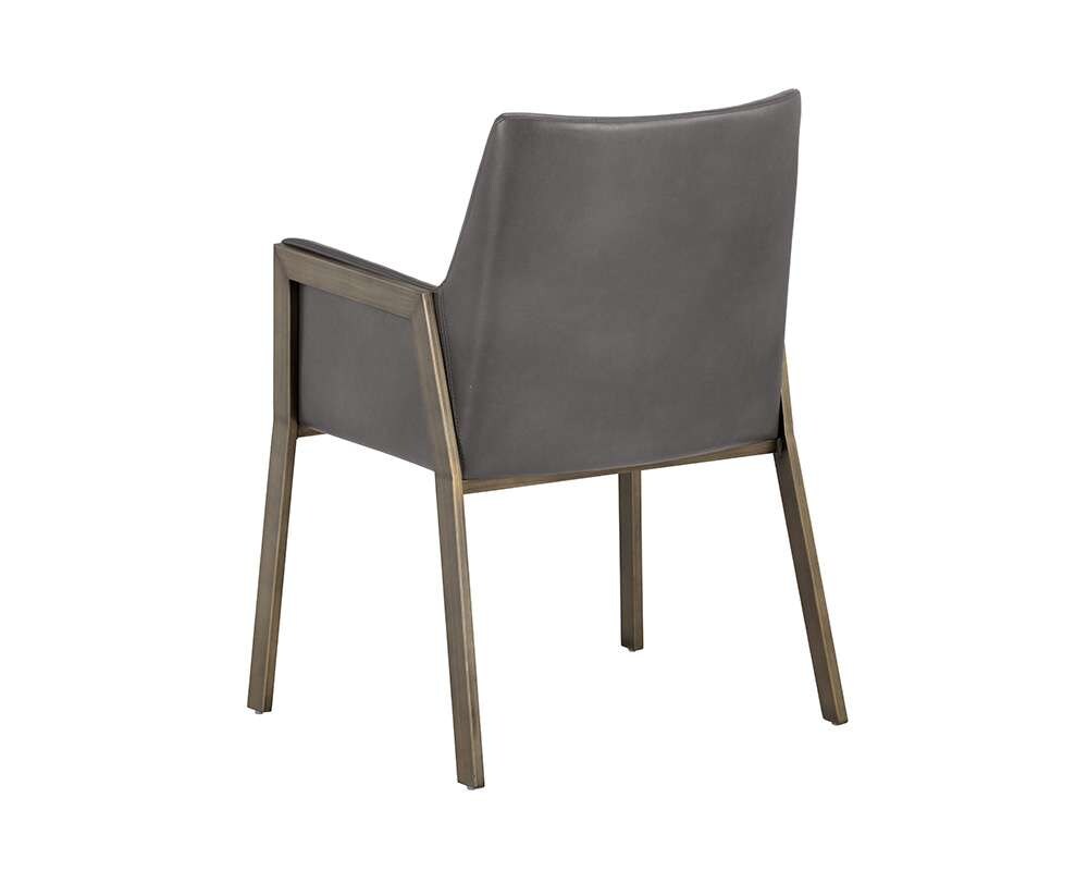 Sunpan - Ikon Bernadette Dining Armchair - Kendall Grey - 103154 veiw 4