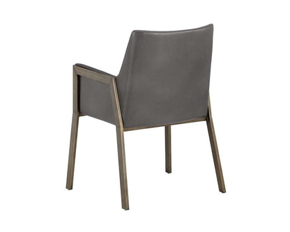 Sunpan - Ikon Bernadette Dining Armchair - Kendall Grey - 103154 veiw 4
