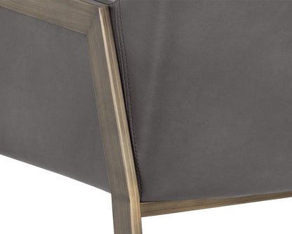 Sunpan - Ikon Bernadette Dining Armchair - Kendall Grey - 103154 view 8