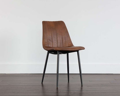 Sunpan - Drew Dining Chair - Black - Bravo Cognac (Set Of 2) - 104963 veiw 4