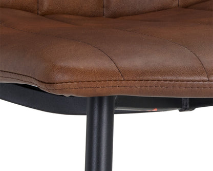 Sunpan - Drew Dining Chair - Black - Bravo Cognac (Set Of 2) - 104963 view 5