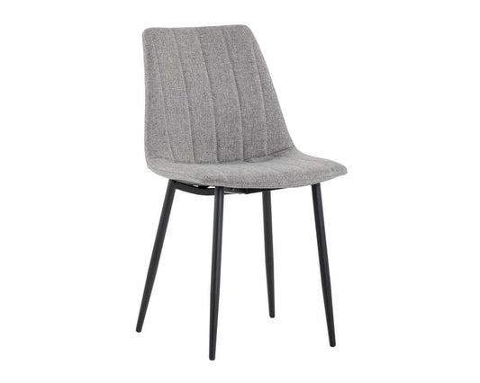 Sunpan - Drew Dining Chair - Black - Light Grey (Set Of 2) - 104030 veiw 1