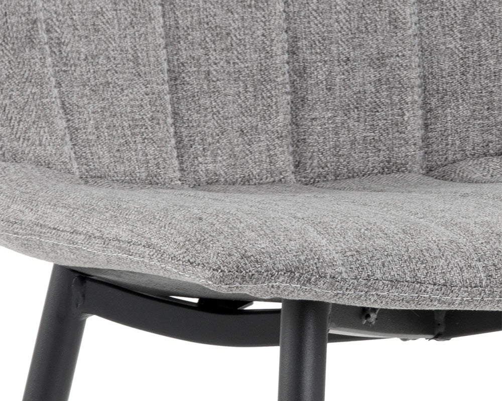 Sunpan - Drew Dining Chair - Black - Light Grey (Set Of 2) - 104030 view 6