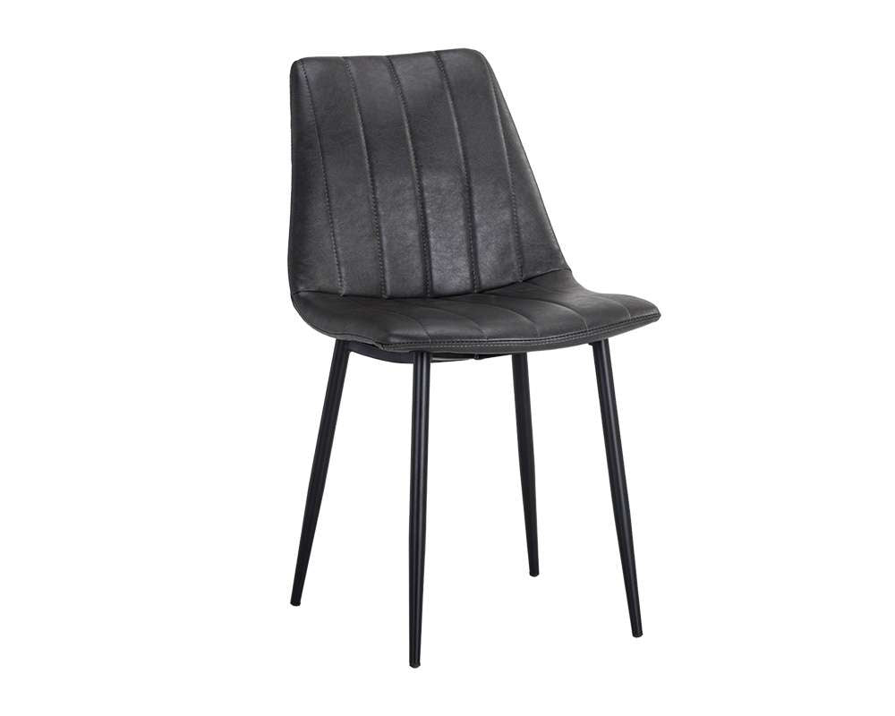 Sunpan - Drew Dining Chair - Black - Bravo Portabella (Set Of 2) - 104962 veiw 1