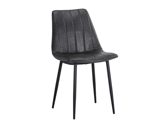 Sunpan - Drew Dining Chair - Black - Bravo Portabella (Set Of 2) - 104962 veiw 1