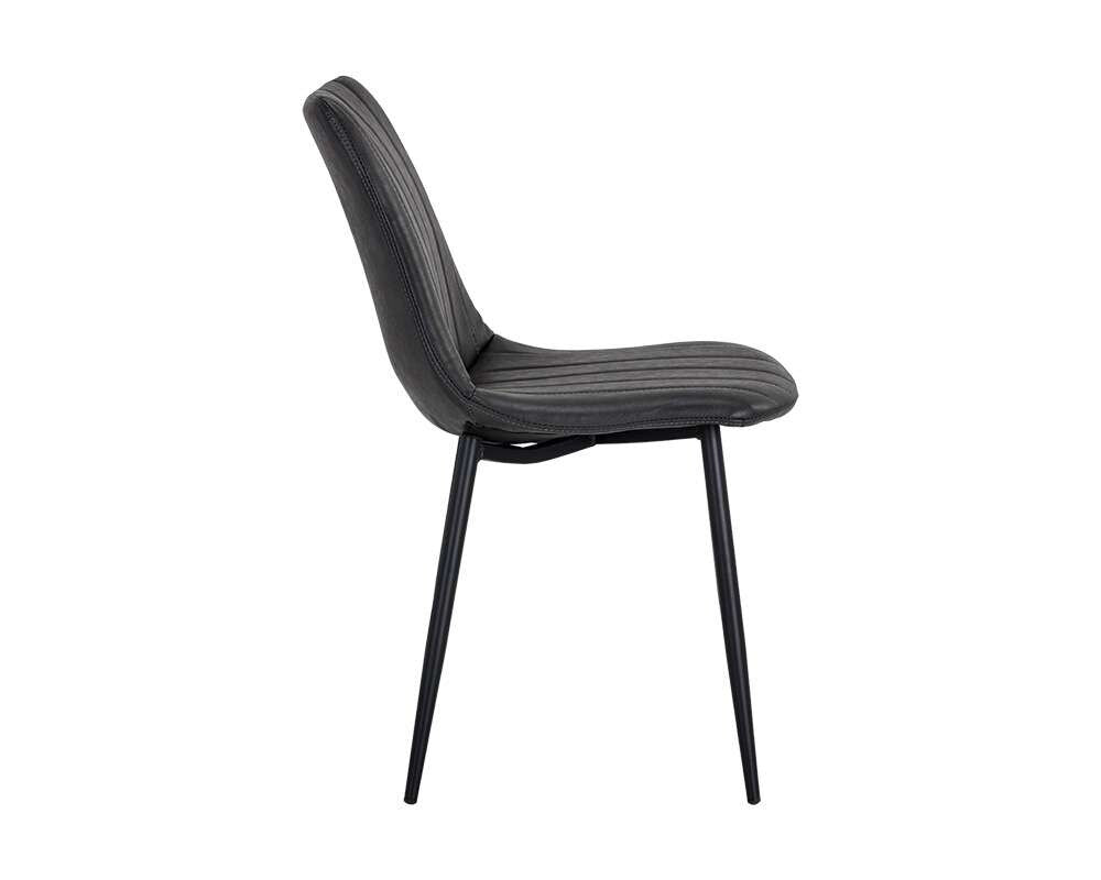 Sunpan - Drew Dining Chair - Black - Bravo Portabella (Set Of 2) - 104962 veiw 2