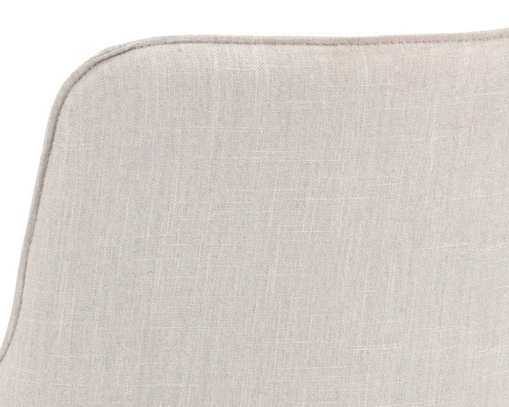 Sunpan - Irongate Franklin Dining Armchair - Beige Linen - 103197 view 5