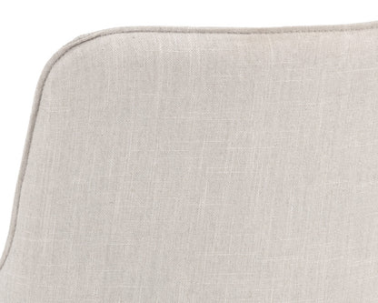 Sunpan - Irongate Franklin Dining Armchair - Beige Linen - 103197 view 5
