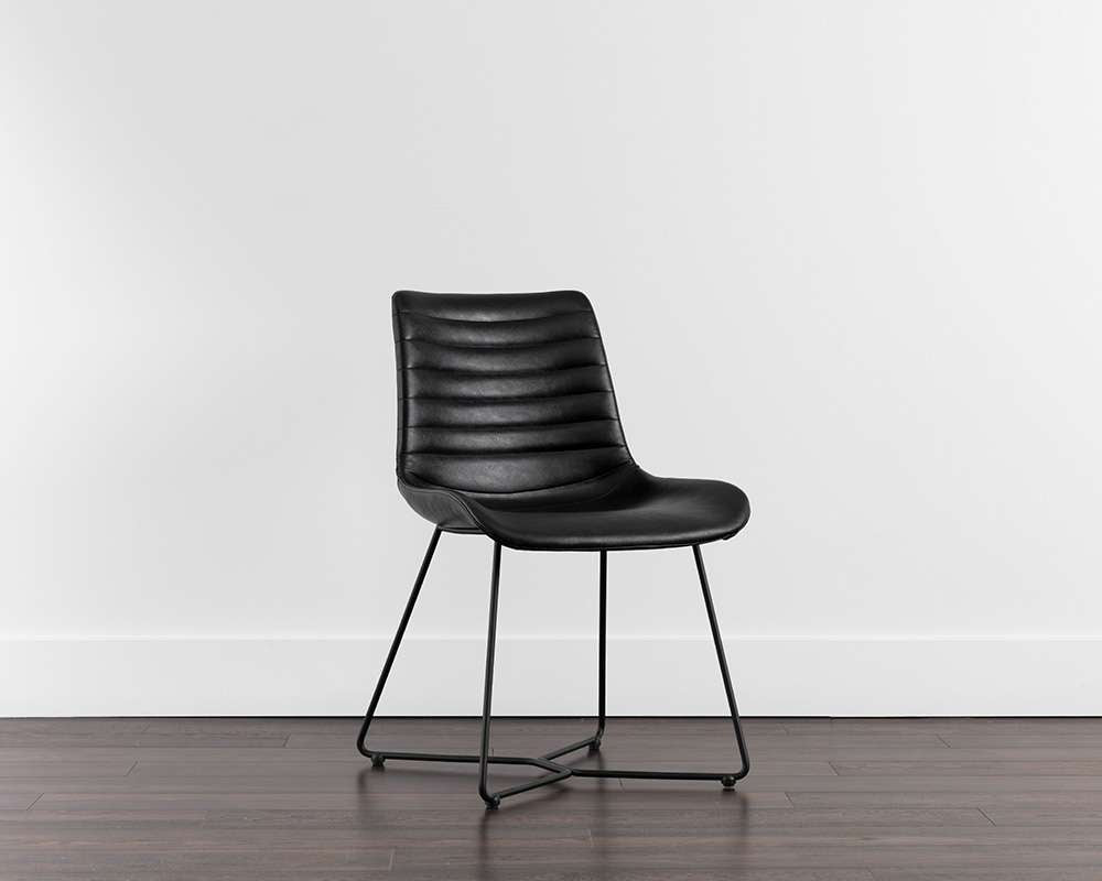 Sunpan - Gracen Dining Chair - Nightfall Black - 108905 veiw 5