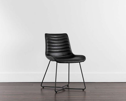 Sunpan - Gracen Dining Chair - Nightfall Black - 108905 veiw 5