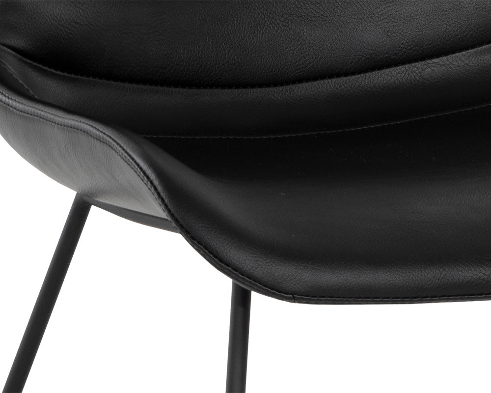 Sunpan - Gracen Dining Chair - Nightfall Black - 108905 view 7