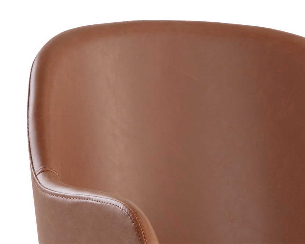 Sunpan - Junction Hensley Dining Armchair - Hazelnut - 109140 view 8