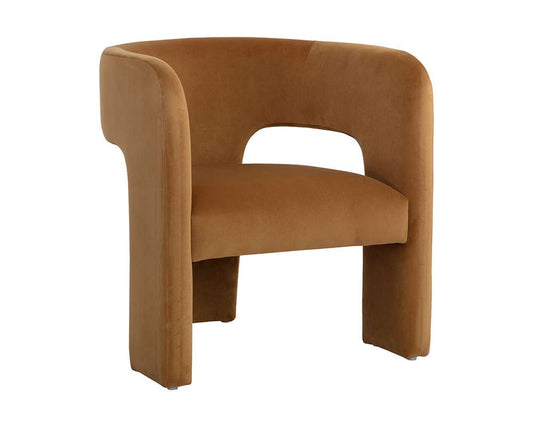 Sunpan - Isidore Lounge Chair - Meg Gold - 109720 veiw 1