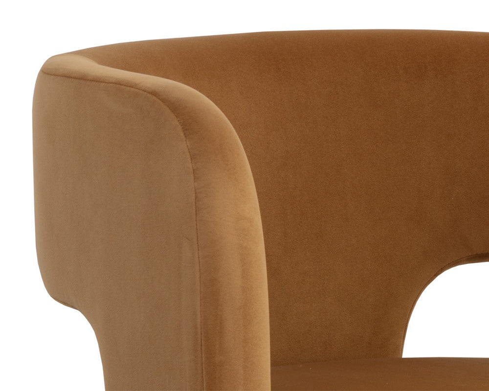 Sunpan - Isidore Lounge Chair - Meg Gold - 109720 view 7