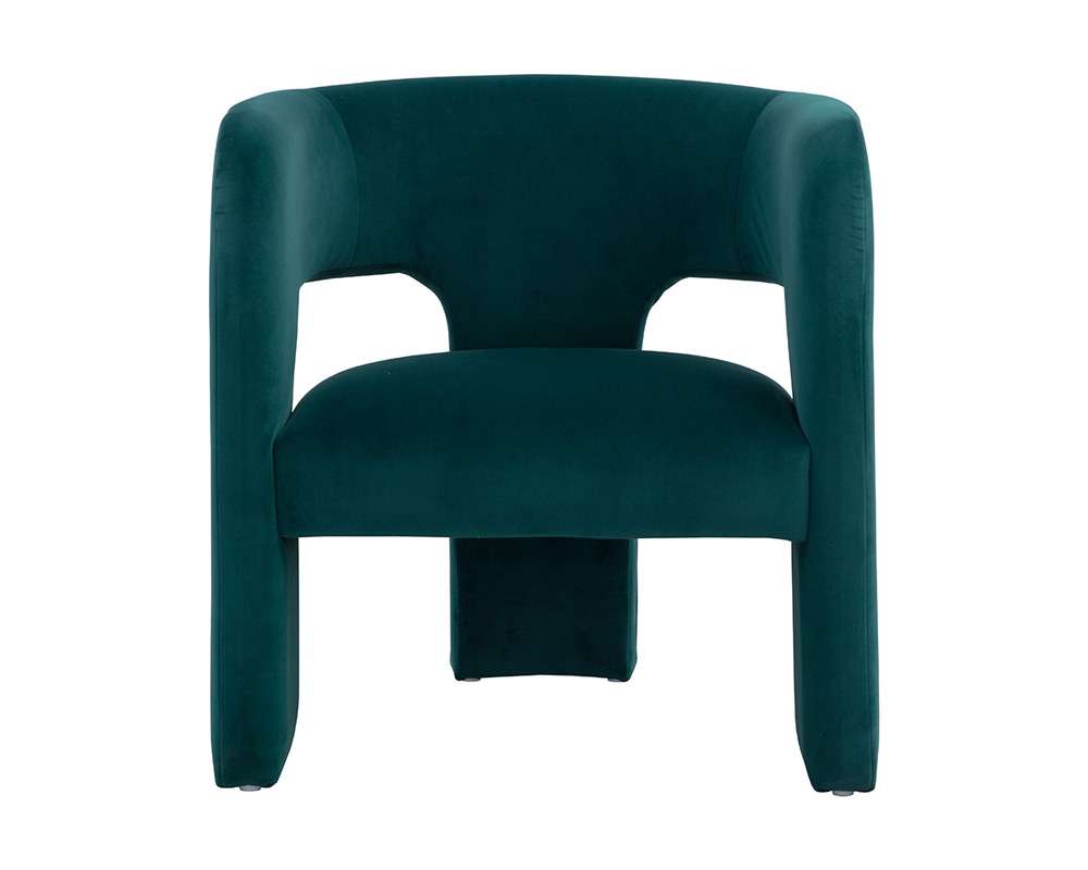 Sunpan - Isidore Lounge Chair - Meg Teal - 109721 veiw 2
