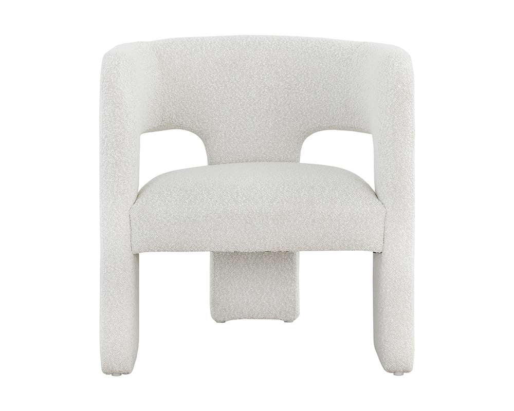 Sunpan - Isidore Lounge Chair - Copenhagen White - 109722 veiw 2