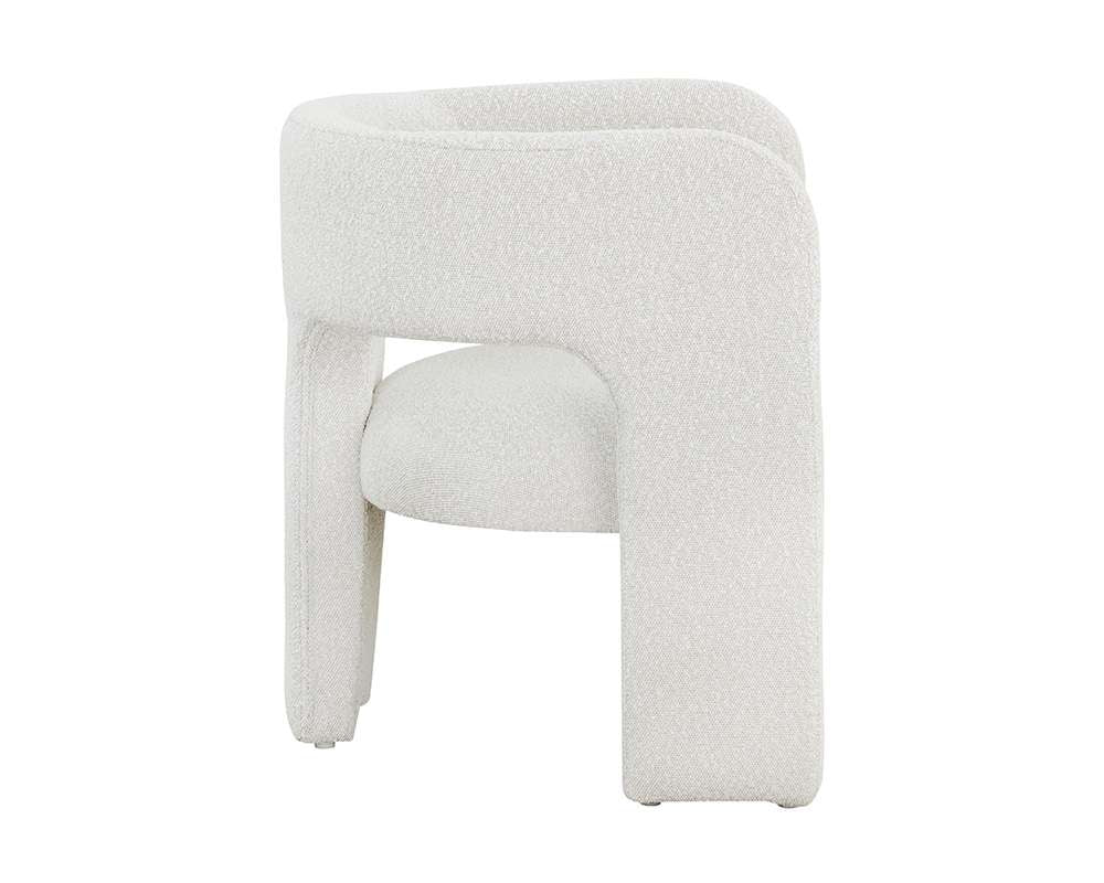 Sunpan - Isidore Lounge Chair - Copenhagen White - 109722 veiw 3