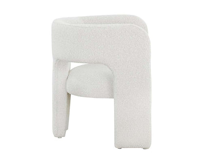 Sunpan - Isidore Lounge Chair - Copenhagen White - 109722 veiw 3