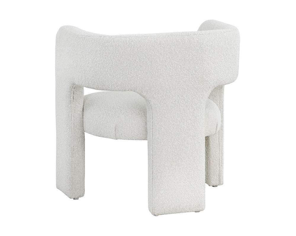 Sunpan - Isidore Lounge Chair - Copenhagen White - 109722 veiw 4