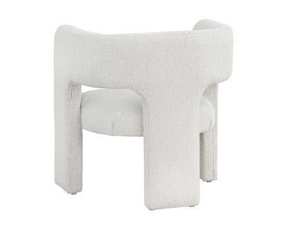 Sunpan - Isidore Lounge Chair - Copenhagen White - 109722 veiw 4