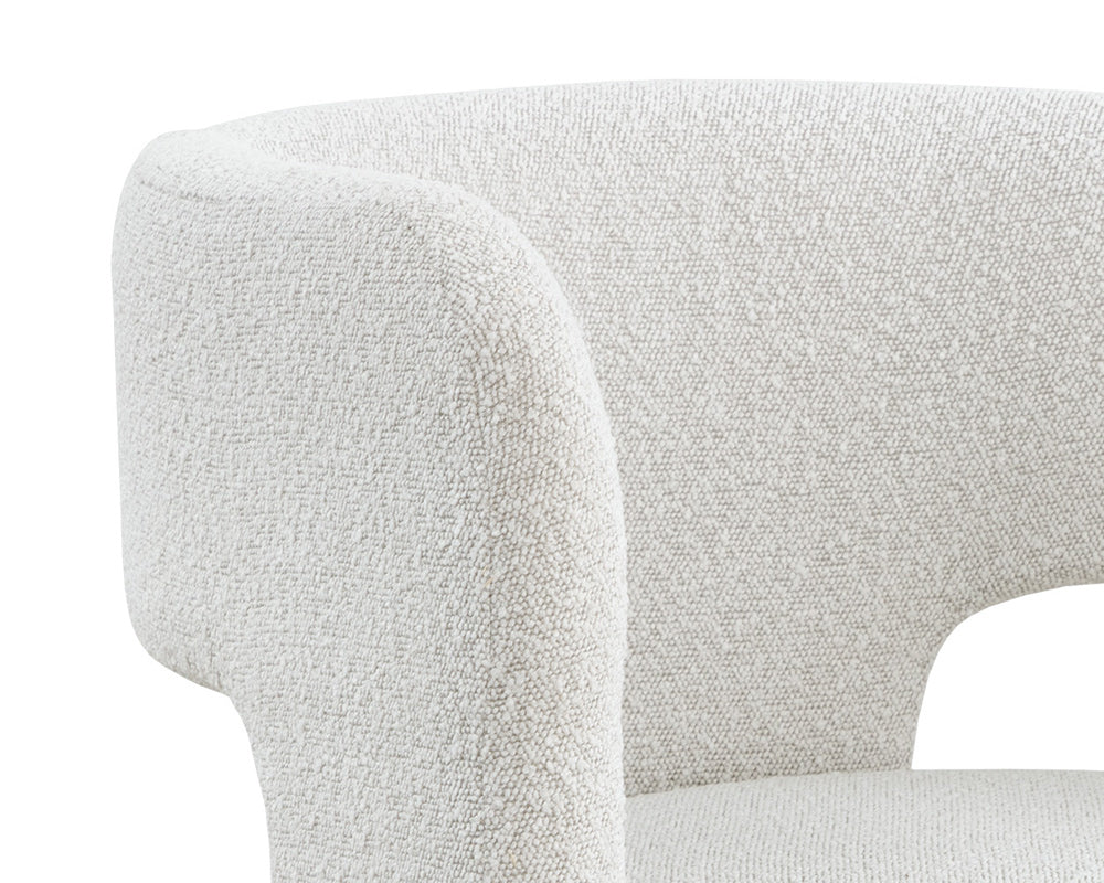 Sunpan - Isidore Lounge Chair - Copenhagen White - 109722 view 6