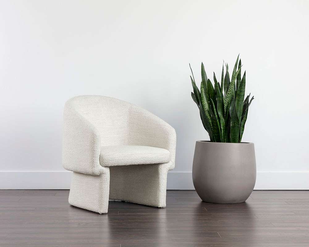 Sunpan - 5West Lauryn Lounge Chair - Merino Pearl - 109754 veiw 5
