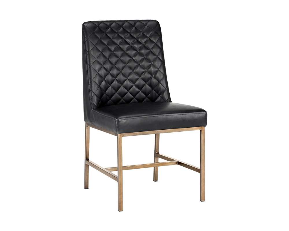 Sunpan - Leighland Dining Chair - Coal Black (Set Of 2) - 104910 veiw 1