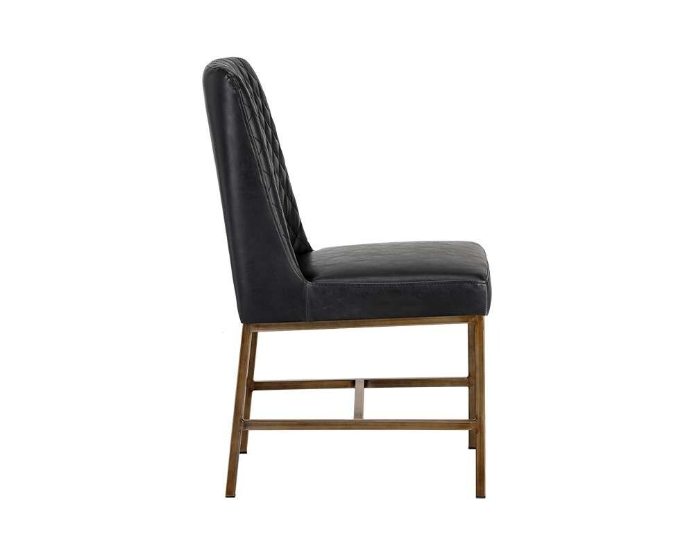 Sunpan - Leighland Dining Chair - Coal Black (Set Of 2) - 104910 veiw 2