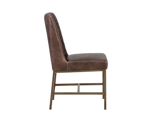 Sunpan - Leighland Dining Chair - Havana Dark Brown (Set Of 2) - 104911 veiw 2