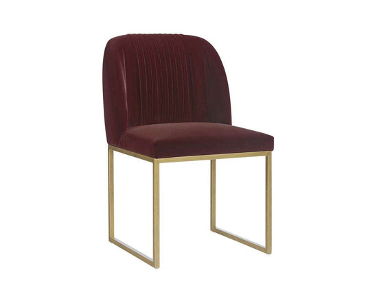 Sunpan - Nevin Dining Chair - Merlot (Set Of 2) - 104141 veiw 1