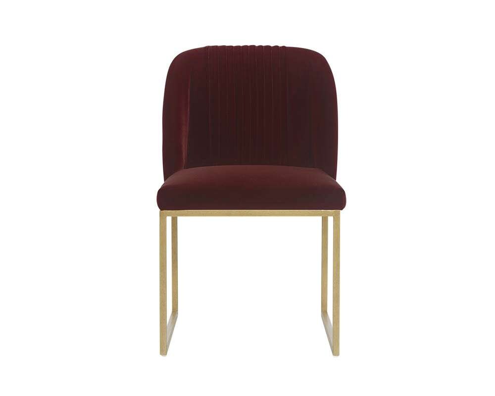 Sunpan - Nevin Dining Chair - Merlot (Set Of 2) - 104141 veiw 2