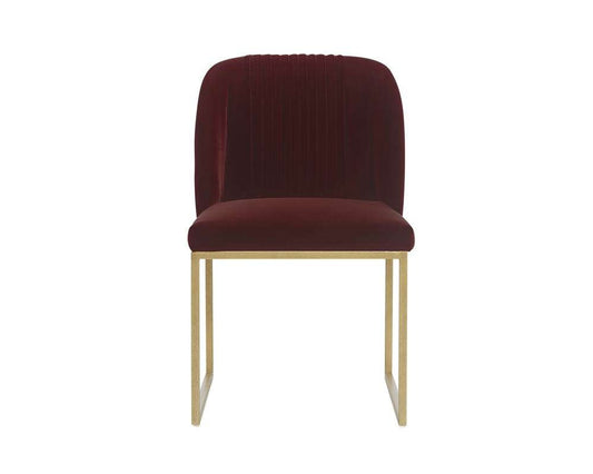 Sunpan - Nevin Dining Chair - Merlot (Set Of 2) - 104141 veiw 2