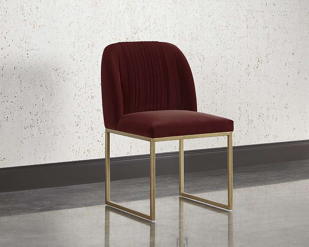 Sunpan - Nevin Dining Chair - Merlot (Set Of 2) - 104141 veiw 5