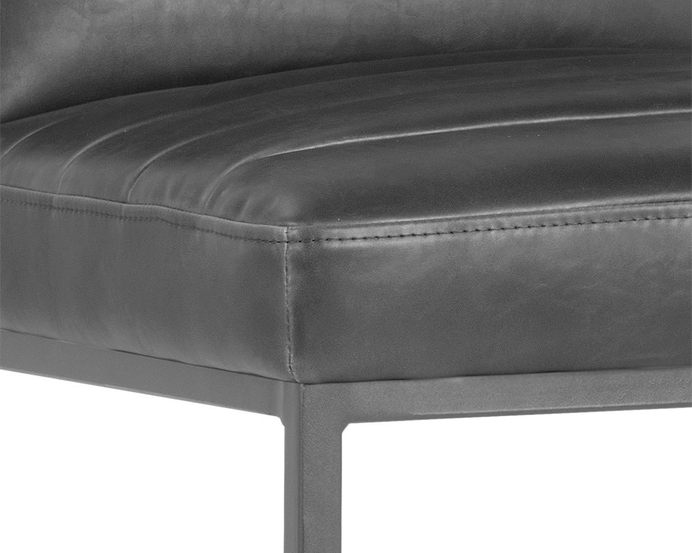 Sunpan - 5West Spyros Counter Stool - Coal Black - 103899 view 5