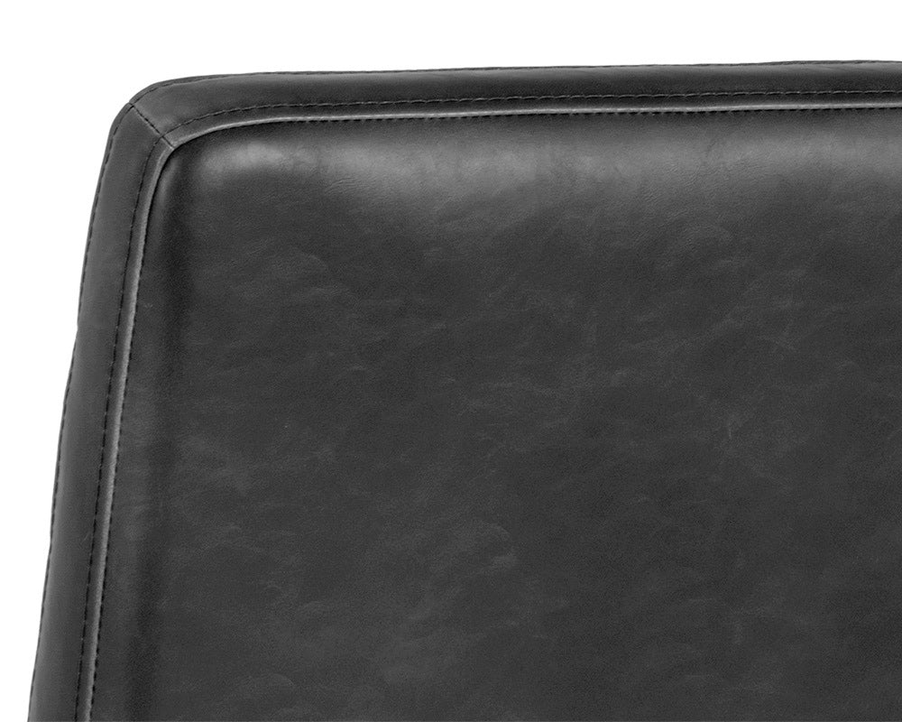 Sunpan - 5West Spyros Counter Stool - Coal Black - 103899 view 6