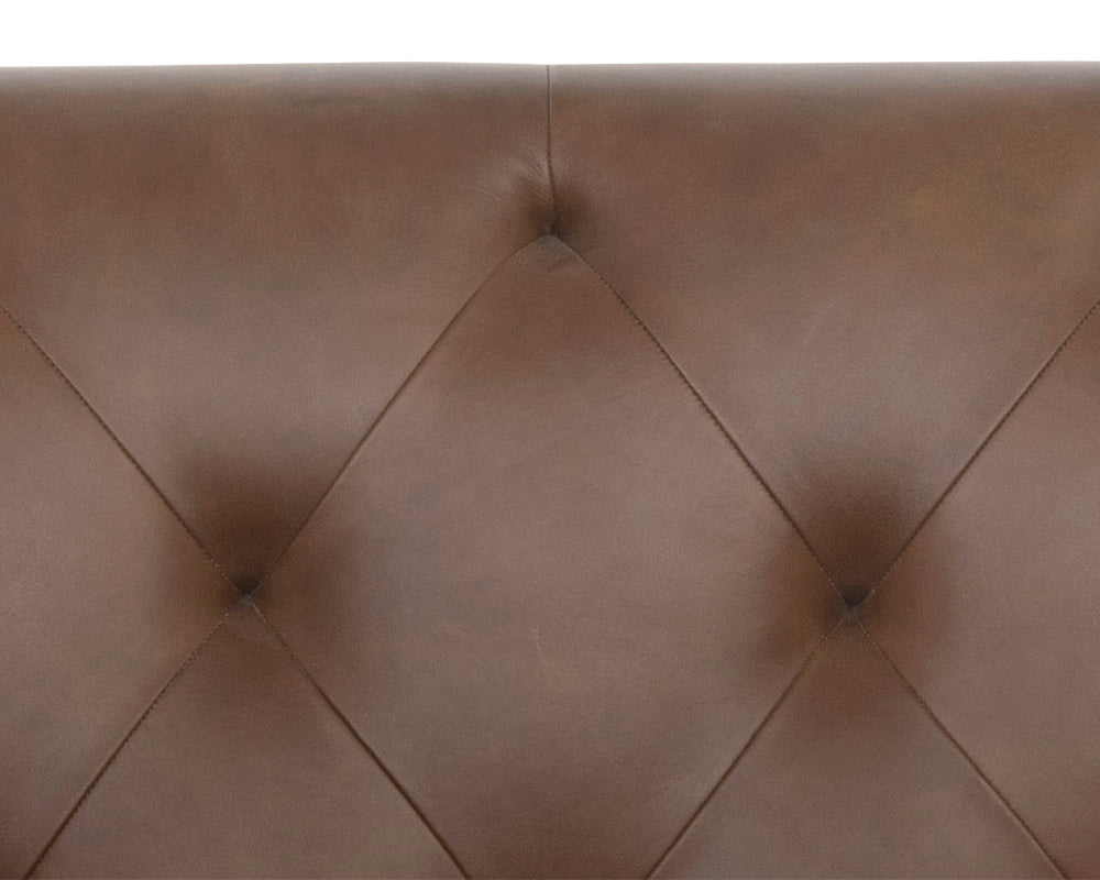 Sunpan - MIXT Westin Sofa - Vintage Caramel Leather - 106287 view 4