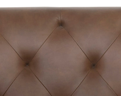 Sunpan - MIXT Westin Sofa - Vintage Caramel Leather - 106287 view 4