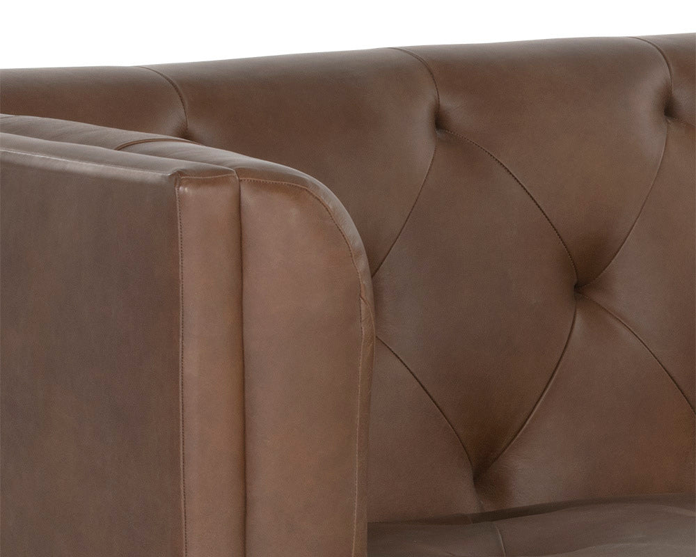 Sunpan - MIXT Westin Sofa - Vintage Caramel Leather - 106287 view 5