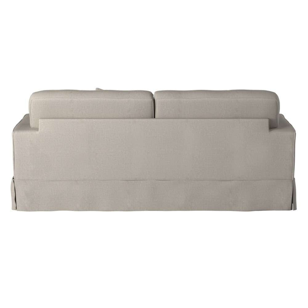 Sunset Trading - Americana Slipcover for Box Cushion Track Arm Sofa - Light Gray - SU-108500SC-220591 veiw 3