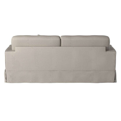 Sunset Trading - Americana Slipcover for Box Cushion Track Arm Sofa - Light Gray - SU-108500SC-220591 veiw 3