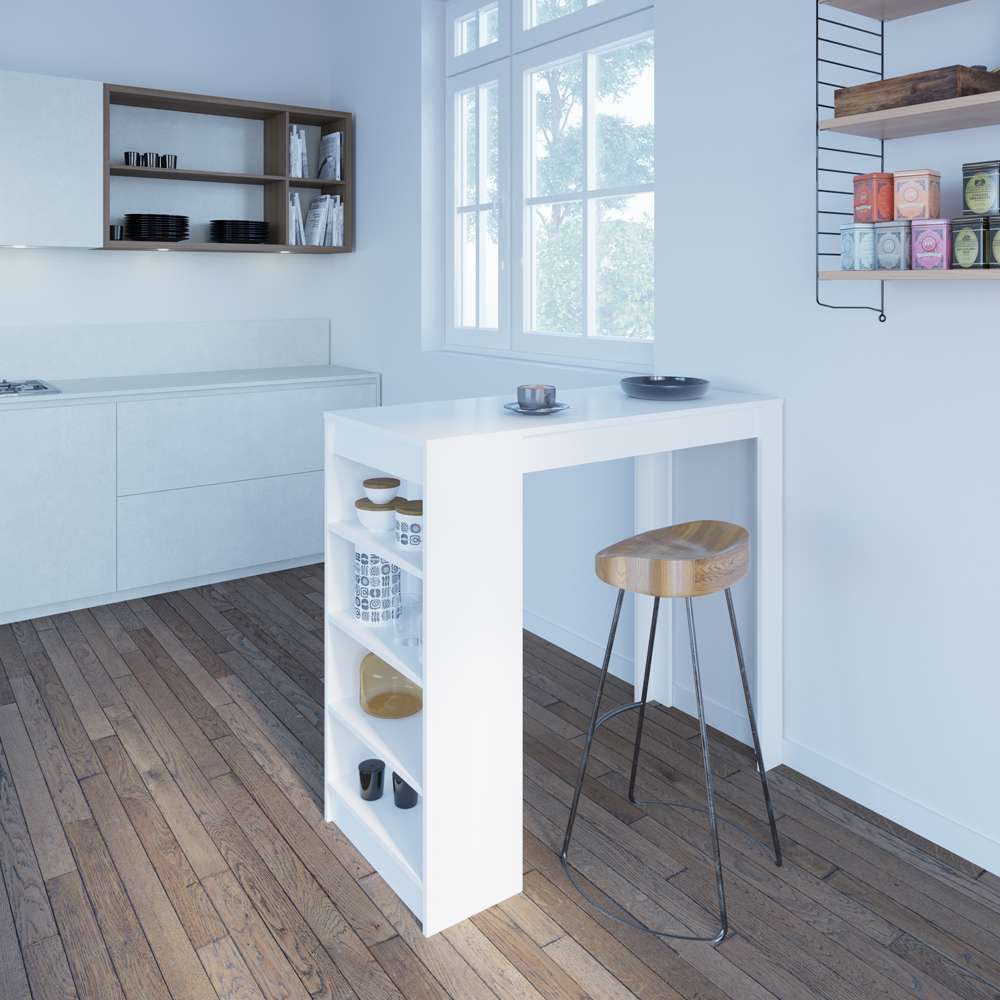 TEMAHOME - Aravis Dining Bar Table in White - E8080A2100X00 veiw 6