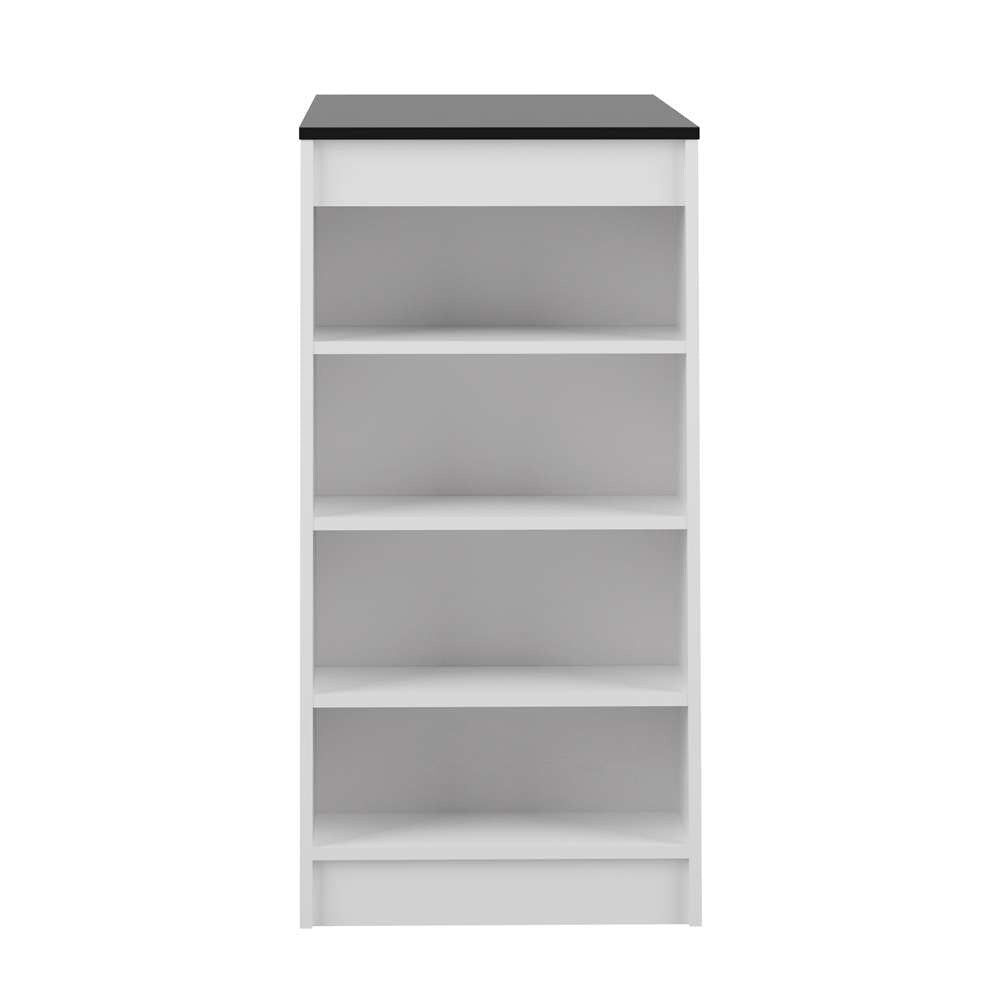 TEMAHOME - Aravis Dining Bar Table in White / Black - E8080A2176X00 veiw 2