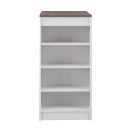 TEMAHOME - Aravis Dining Bar Table in White / Concrete Look - E8080A2198X00 veiw 3